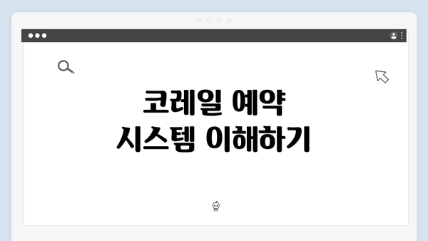 코레일 예약 시스템 이해하기