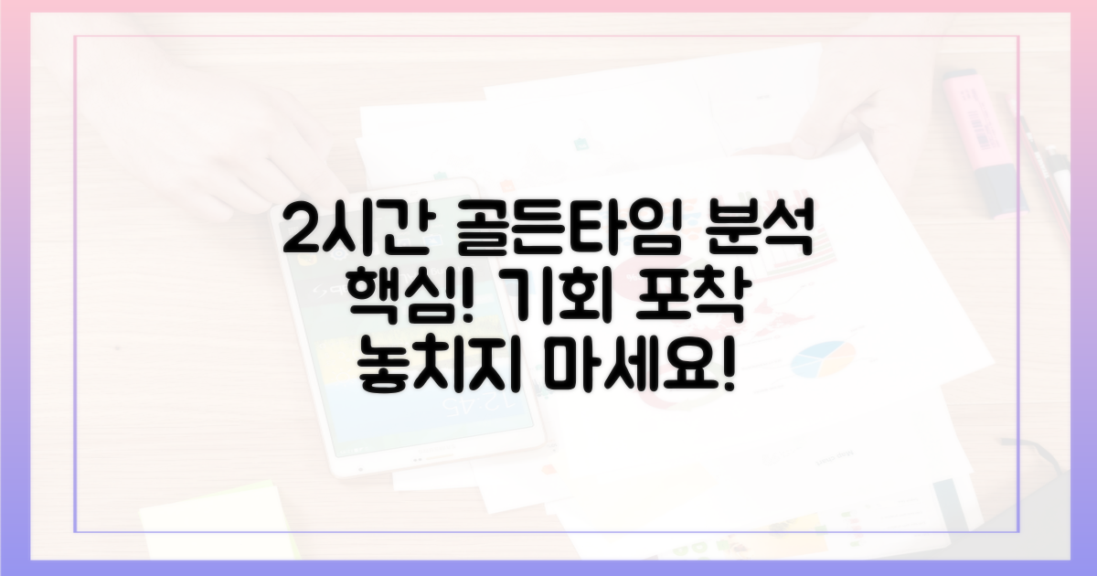 2시간, 골든타임 분석