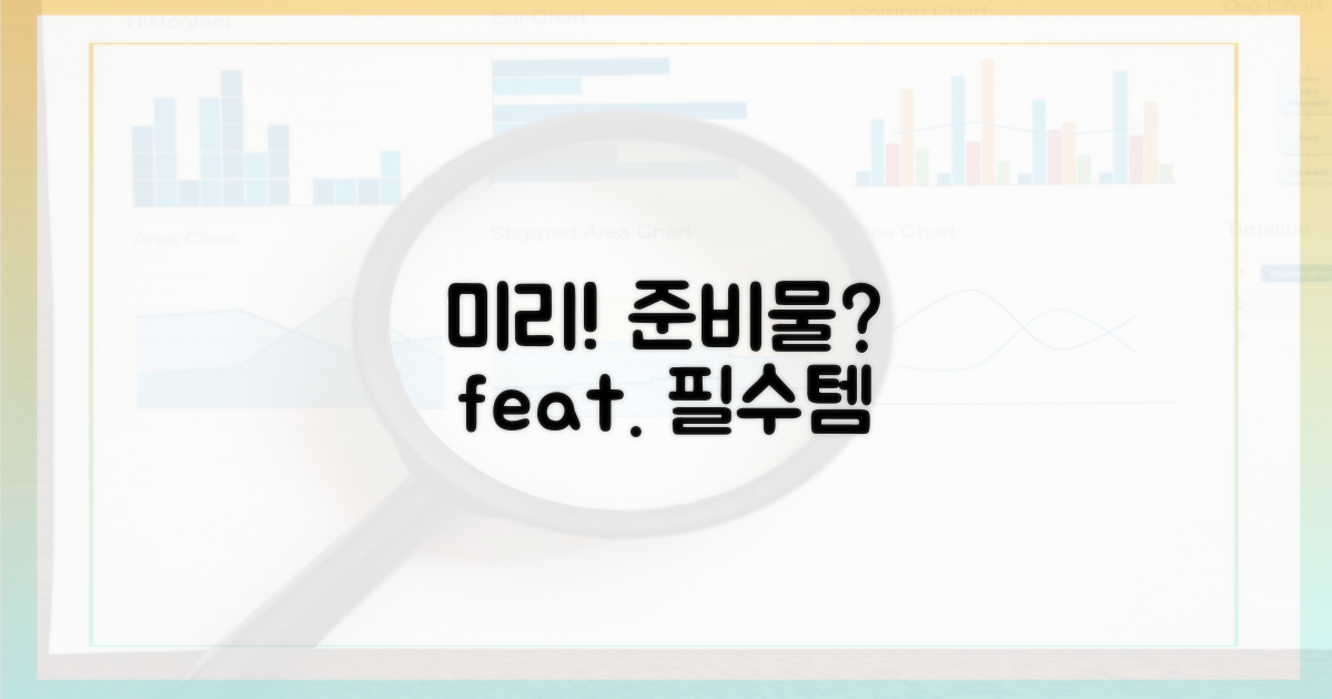 미리 준비해야 할 것은?