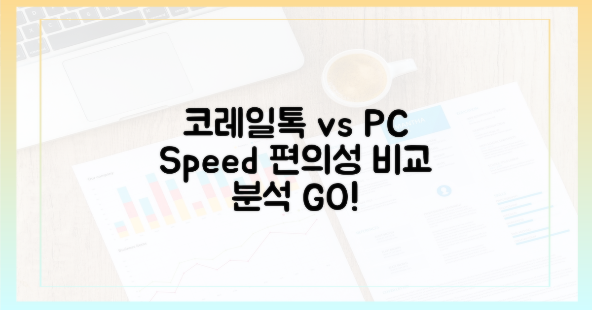 코레일톡 vs PC: 속도 & 편의성 비교