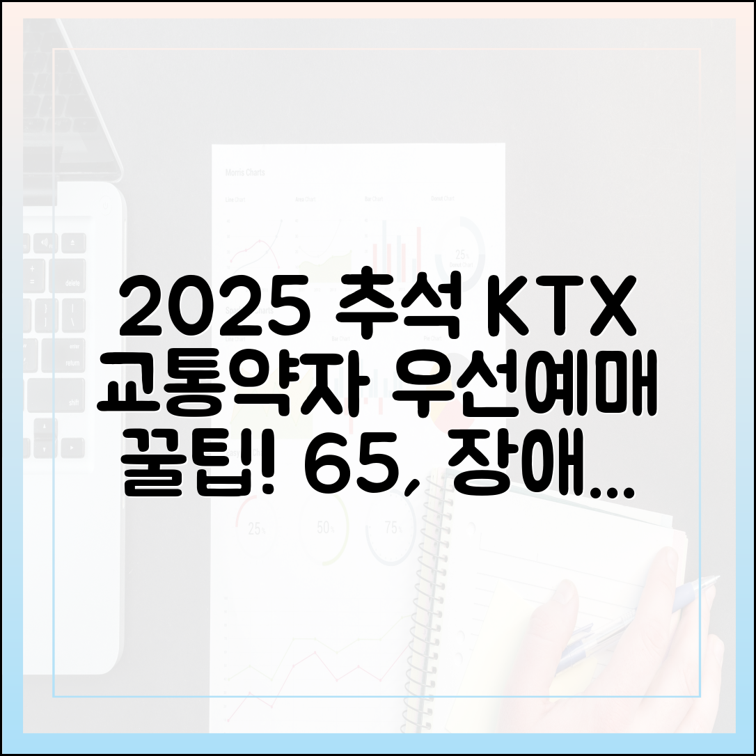 2025 추석 KTX, 교통약자 우선예매 완벽 가이드! (65세 이상, 장애인, 국가유공자