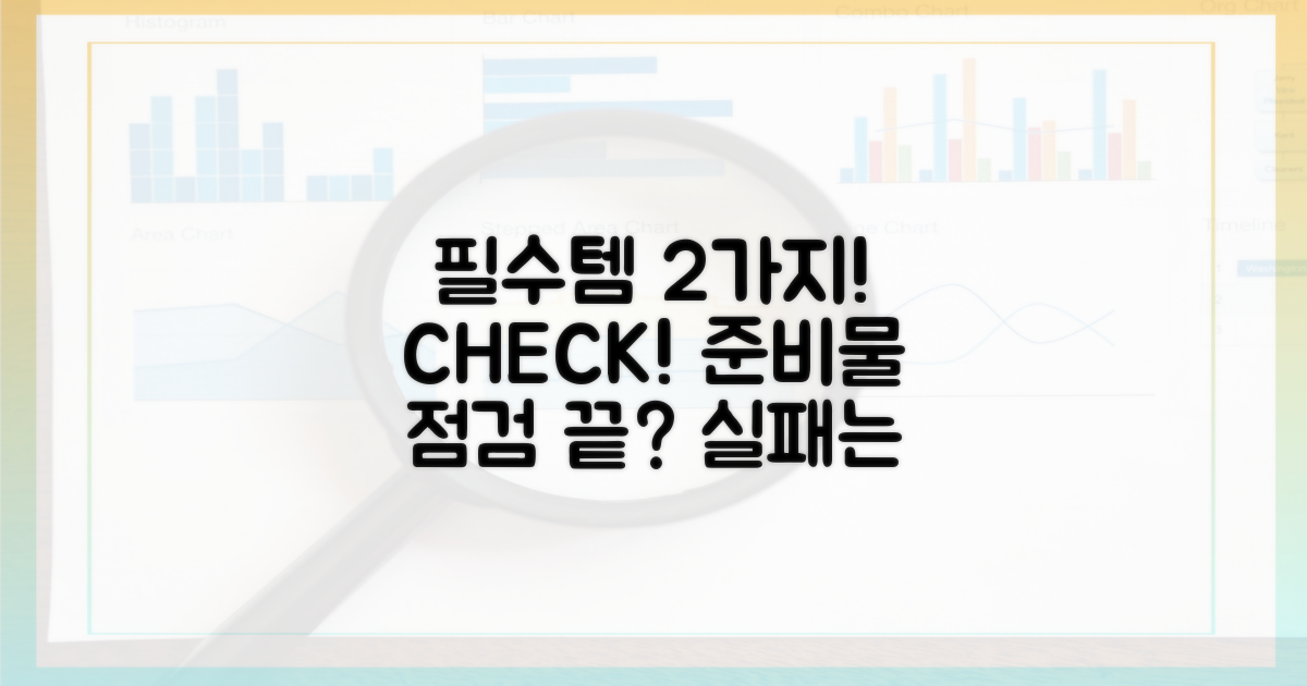 2가지 필수 준비물 점검