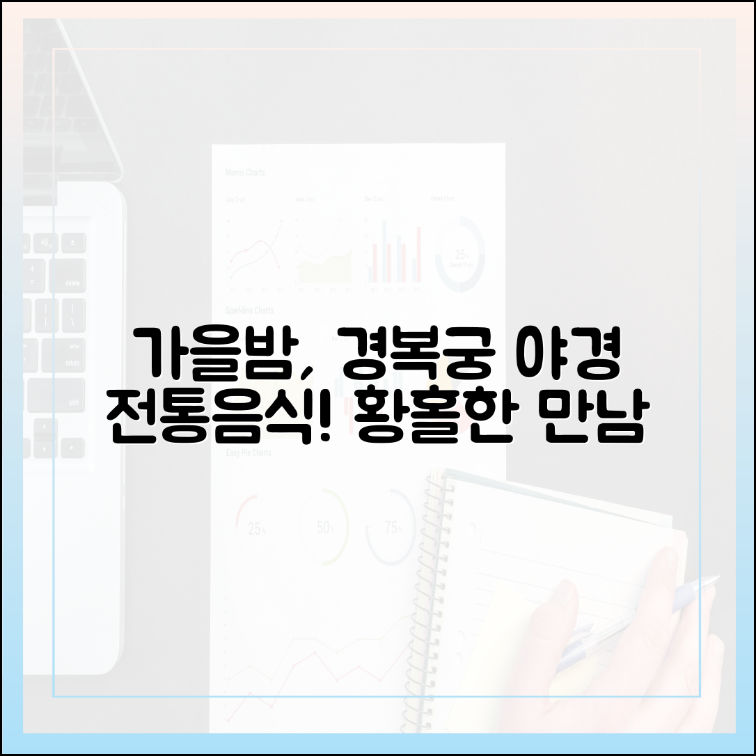 가을 밤, 경복궁 야경과 전통 음식의 황홀한 만남!