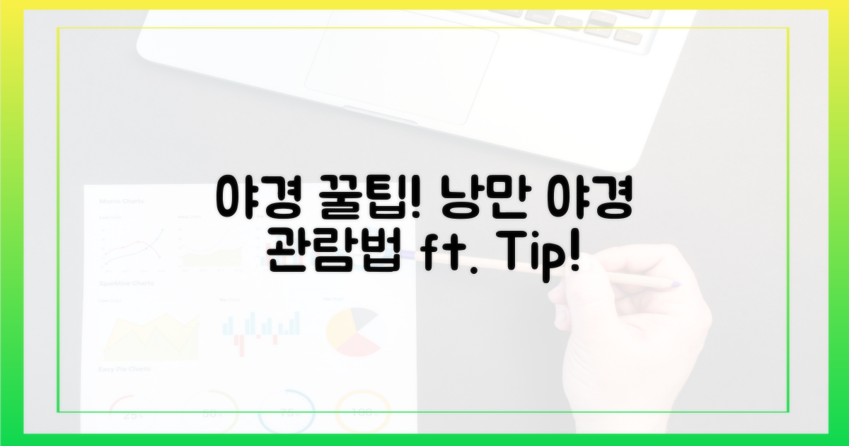 낭만적인 야간 관람을 위한 팁