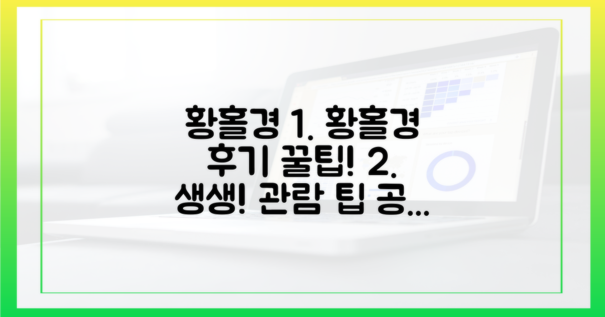 황홀경: 관람 후기와 팁