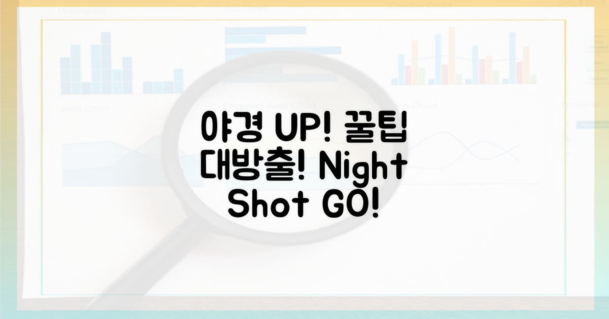 야경 퀄리티 UP! 촬영 팁
