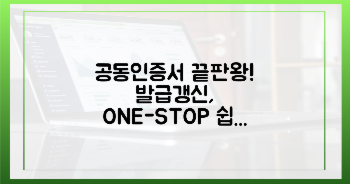 공동인증서, 발급부터 갱신까지