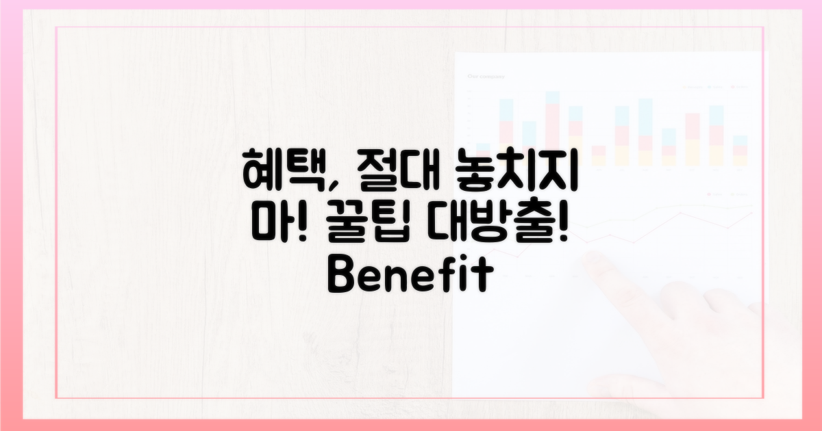 혜택, 놓치지 않으려면?
