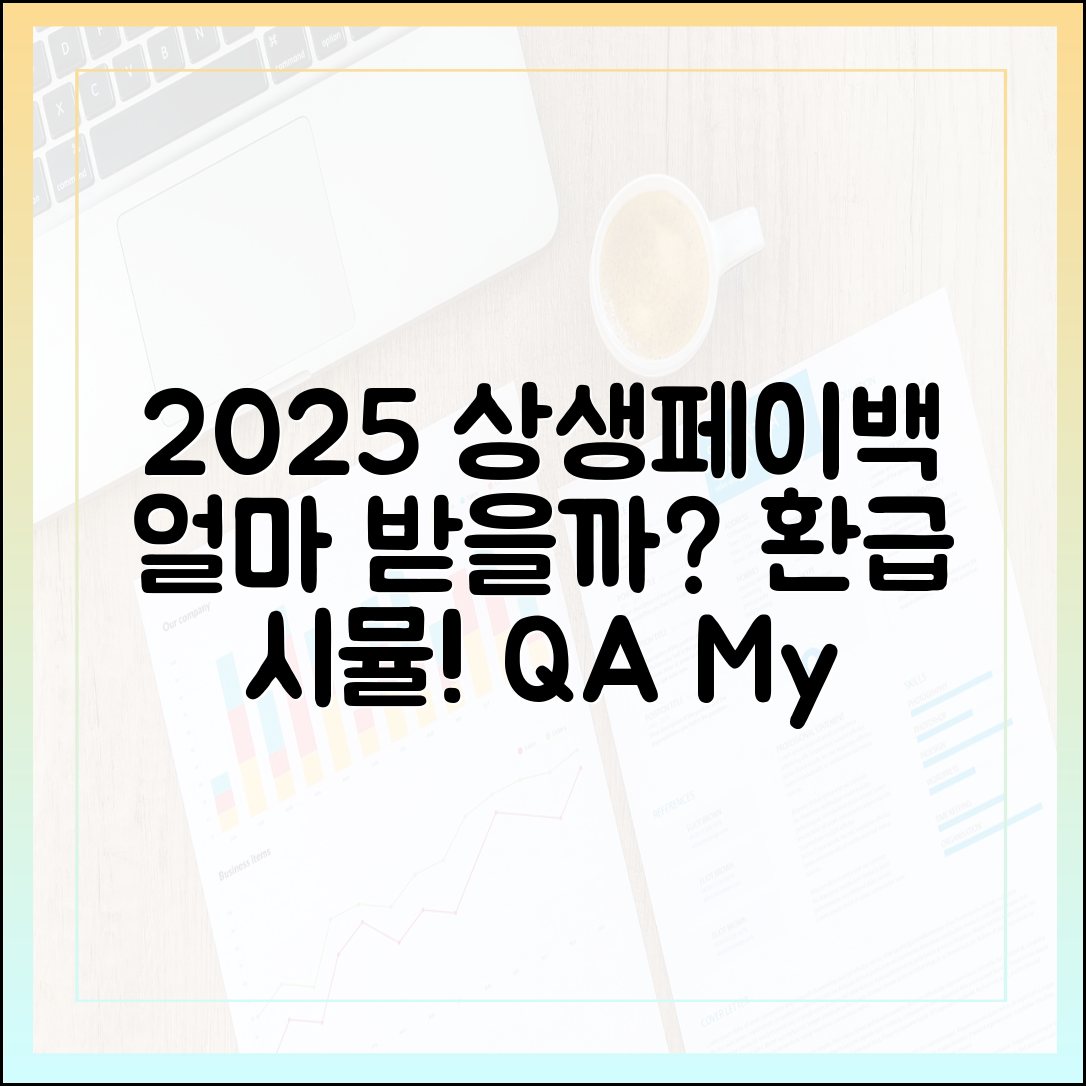 2025 상생페이백 Q&A: “나는 얼마?” 케이스별 환급 시뮬레이션!