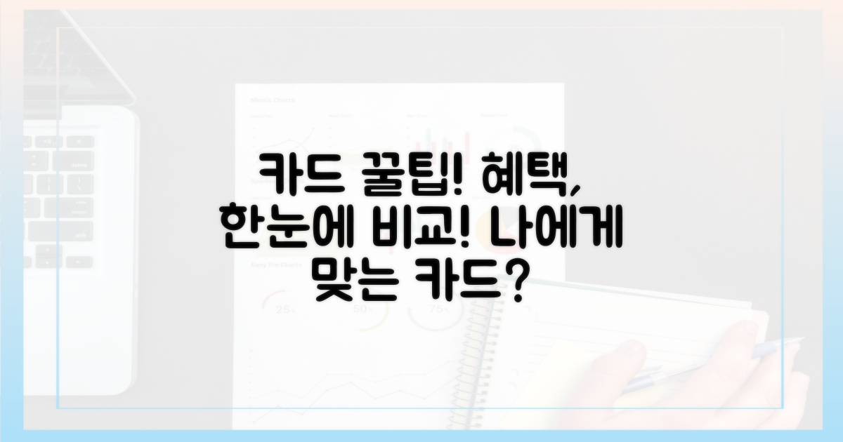 카드 종류별 혜택 차이점 분석