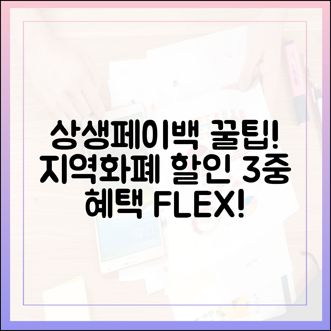 상생페이백+지역화폐 꿀조합! 할인 중복 혜택 3가지