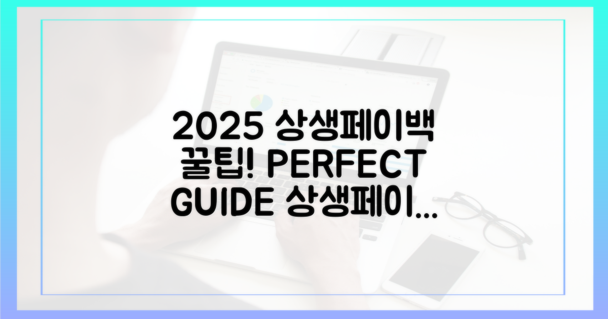 2025년, 상생페이백 완벽 가이드