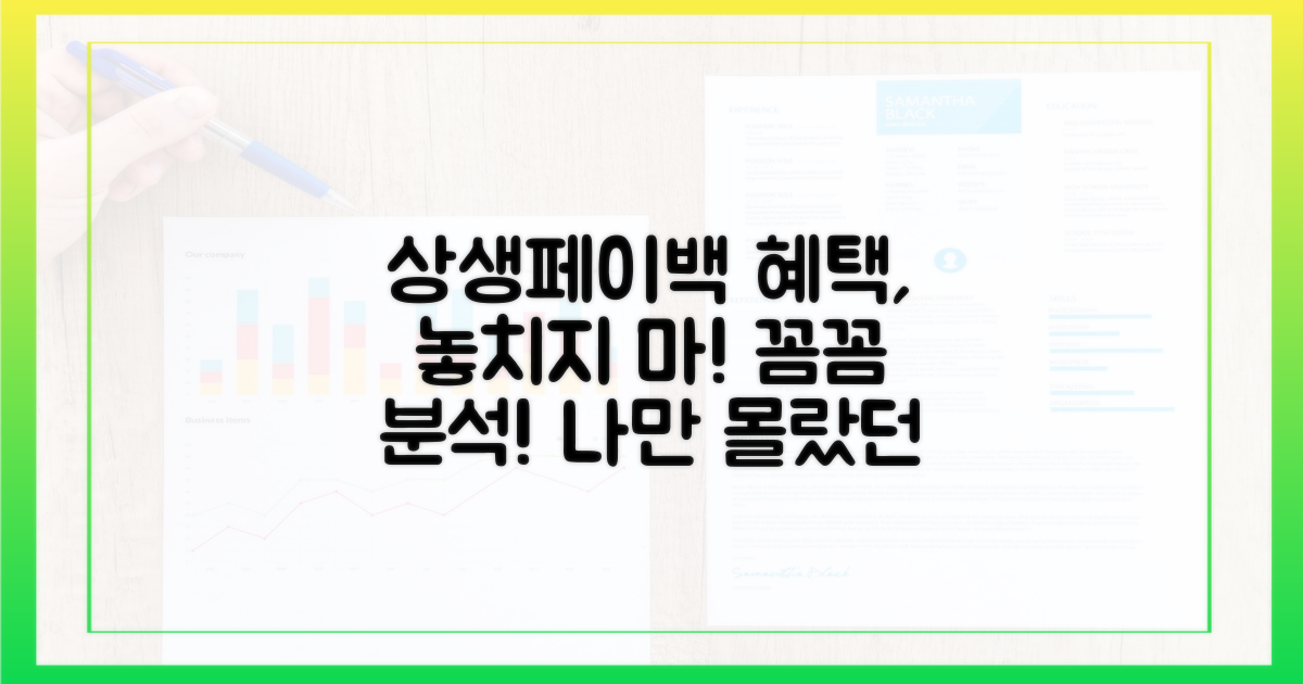 상생페이백, 꼼꼼하게 파헤치기!