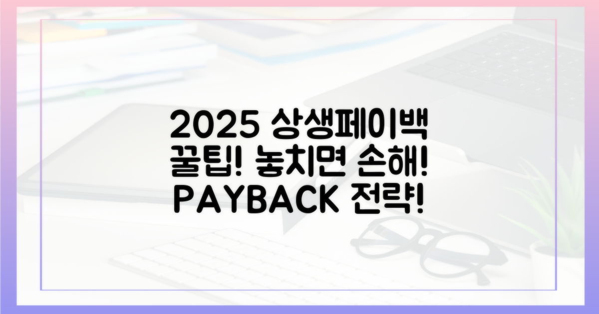 2025년 상생페이백, 놓치지 않는 방법
