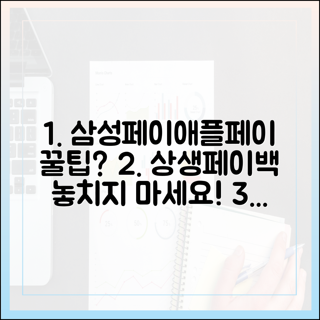 삼성페이·애플페이 결제, 상생페이백 꿀팁? 오해 풀고 혜택 챙겨!