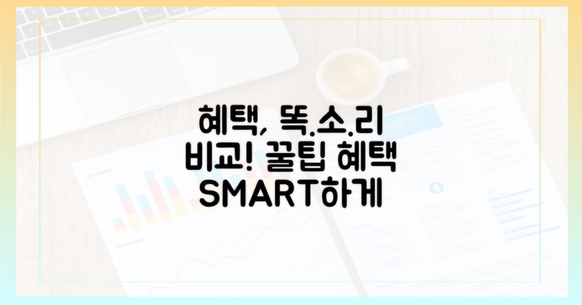 똑똑하게 혜택 비교하기