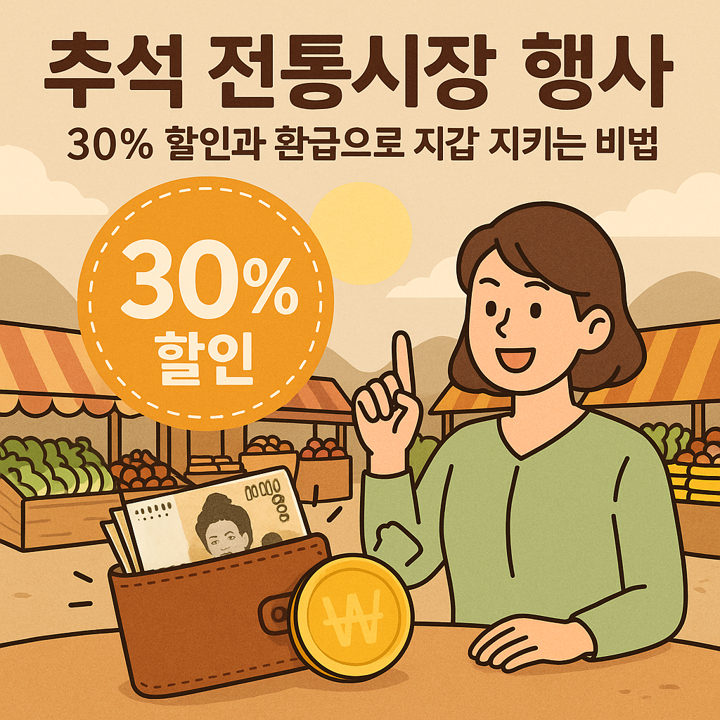 2025 추석 전통시장 행사