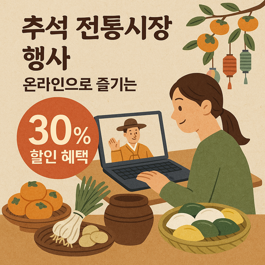 2025 추석 전통시장 행사

