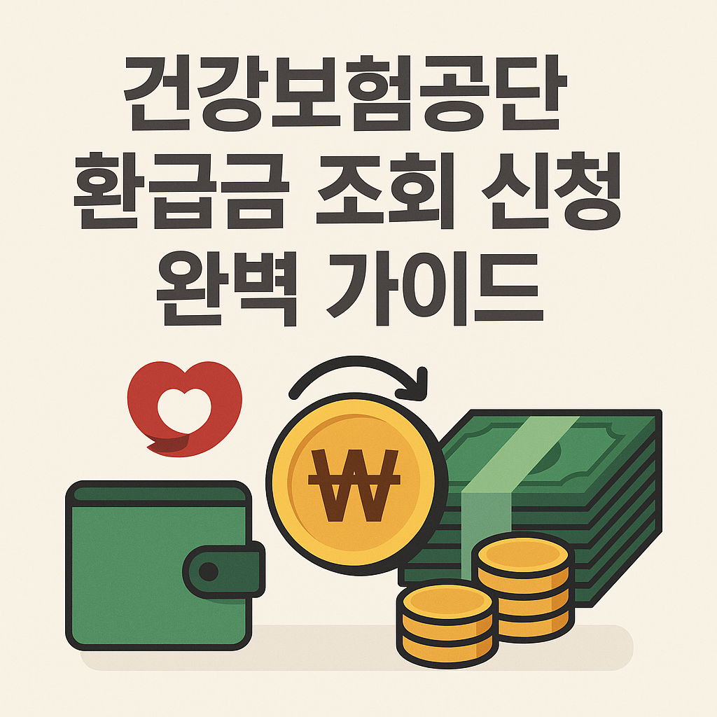 건강보험공단 환급금