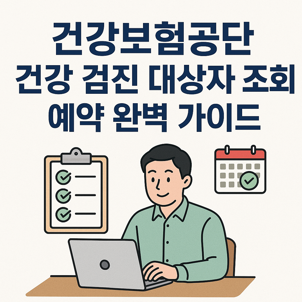 건강보험공단 건강 검진
